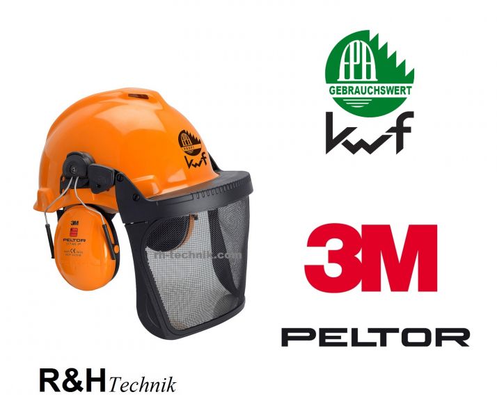Qualitätssicherung, den niedrigsten Preis herausfordernd! 3M Peltor R&H Technik G22DOH51P3EO 5B Forsthelm - KWF